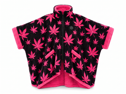 Heated Kush Shawl — Pink colorway, catalog flat-lay